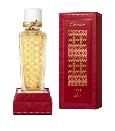 Cartier oud and musk perfume